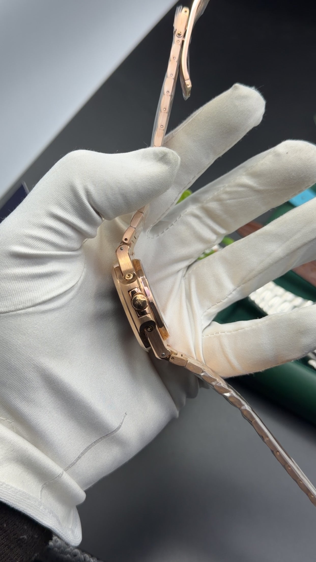 Rose Gold with black dial🔥