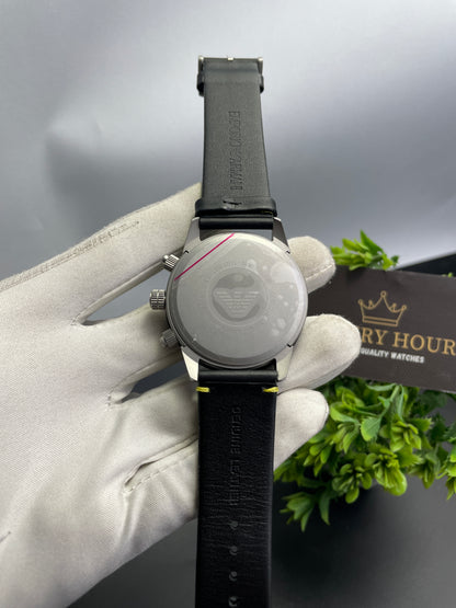 Silver with Black dial🔥