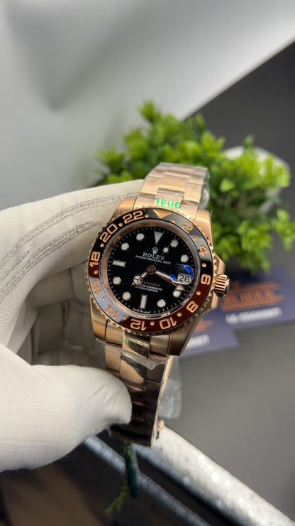 Rose Gold with Black dial🔥