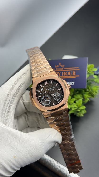 Rose Gold with chocolate dial🔥