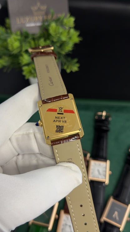 Yellow Gold with White Dial (M No:183)—36mm