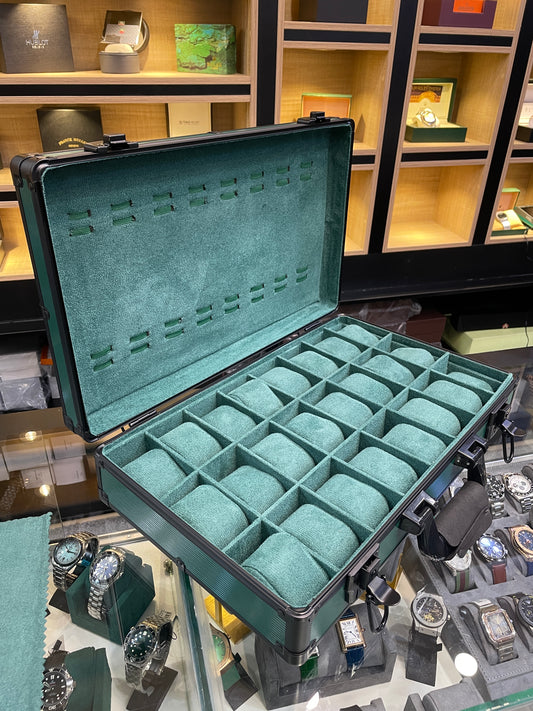 Green Watch Briefcase