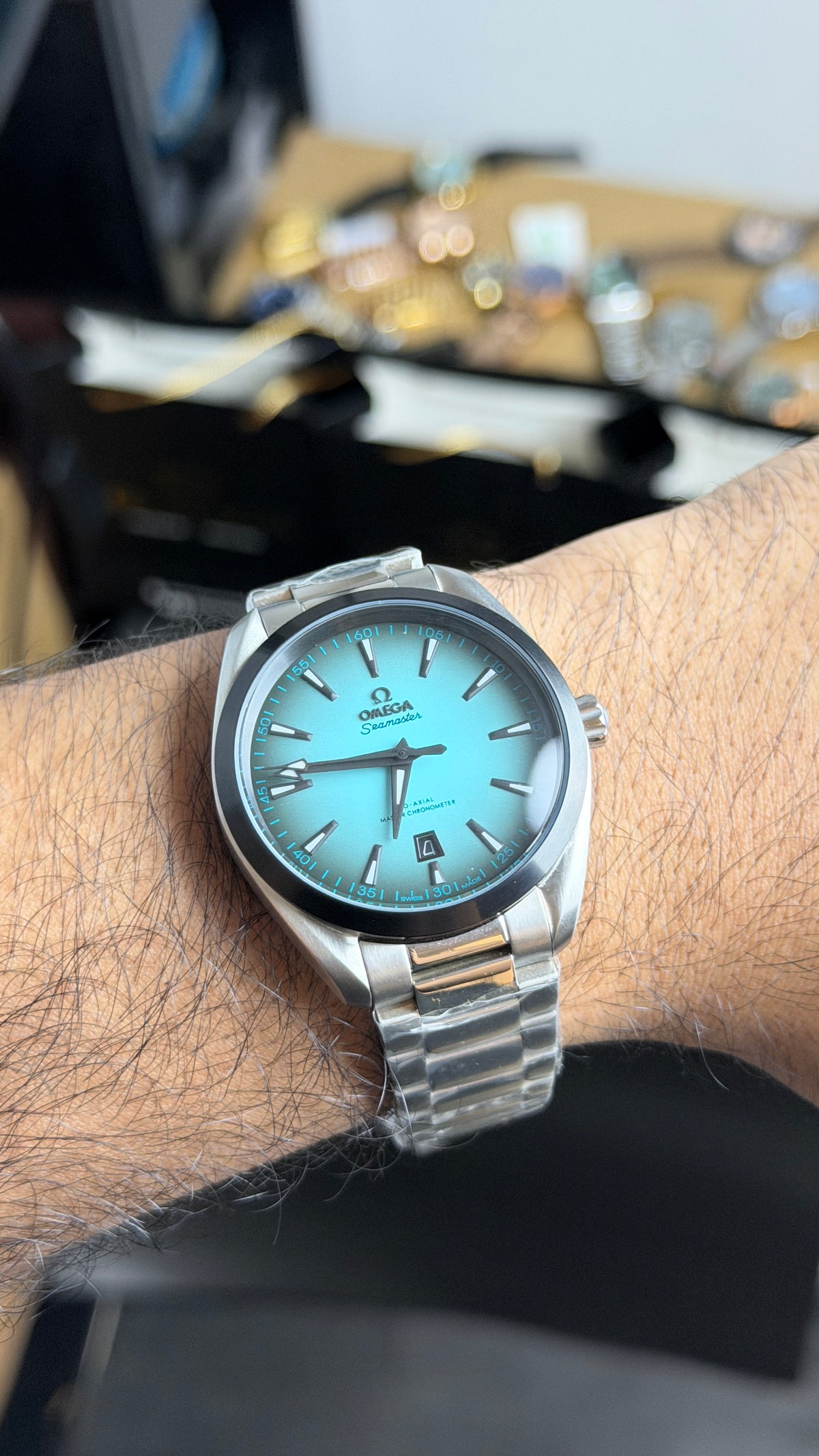 Silver with Tiffany Dial.