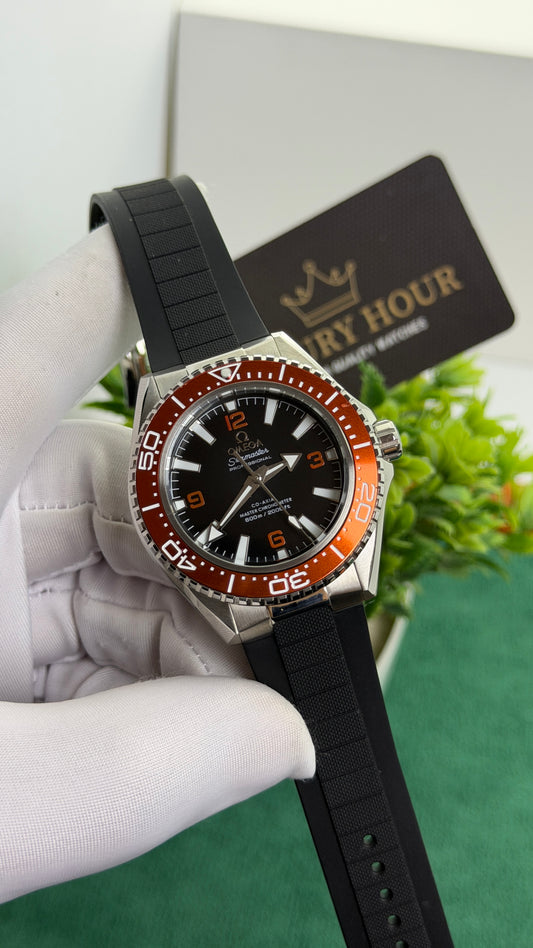 Silver with Black Dial.