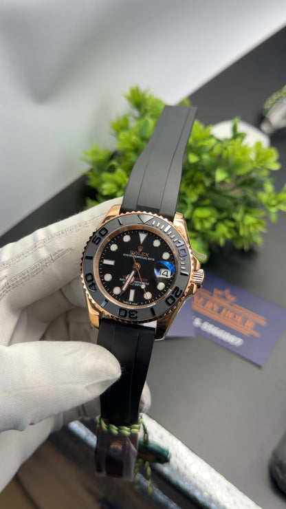 Rose Gold with Black dial🔥