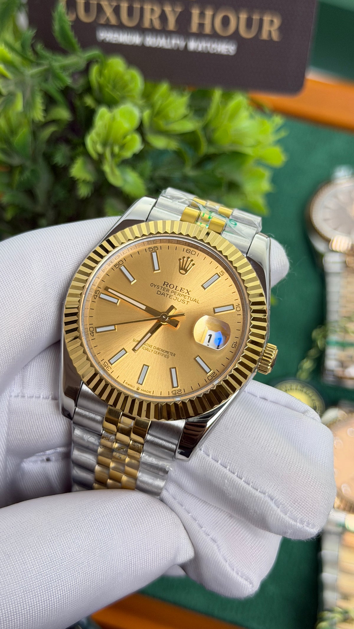 Yellow Gold Two Tone Beauty.