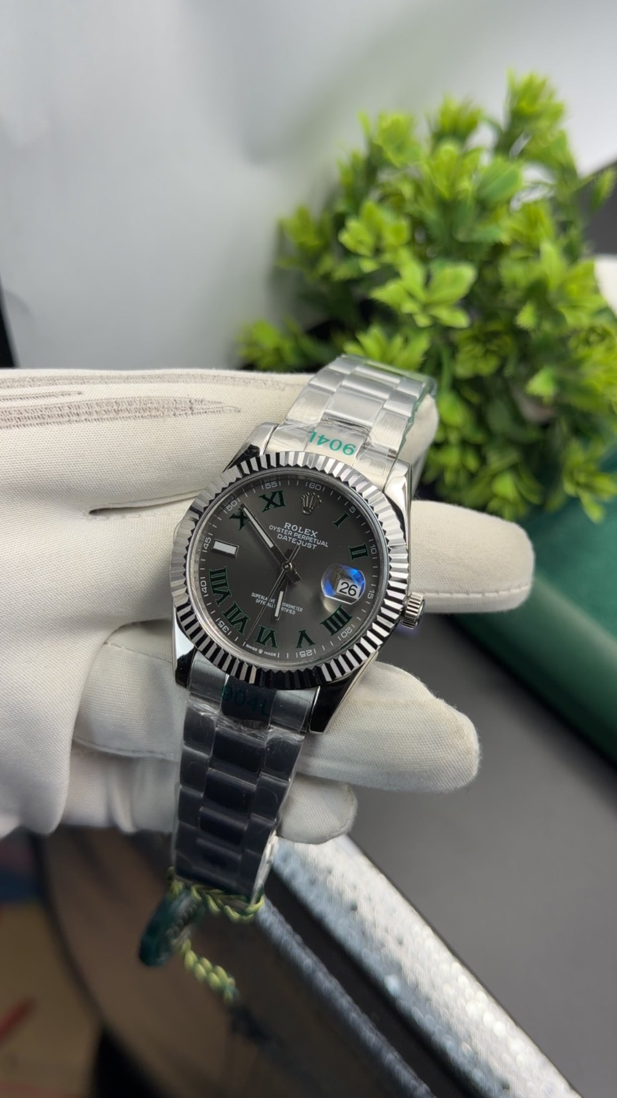 Silver with Grey dial🔥