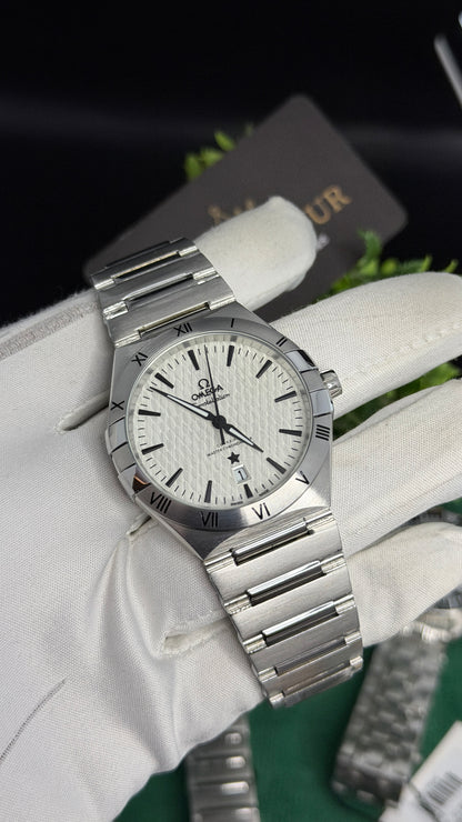 Silver with White Dial (M NO:136)