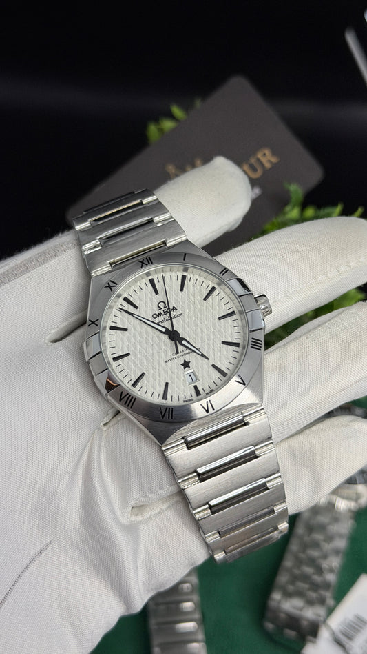 Silver with White Dial (M NO:136)
