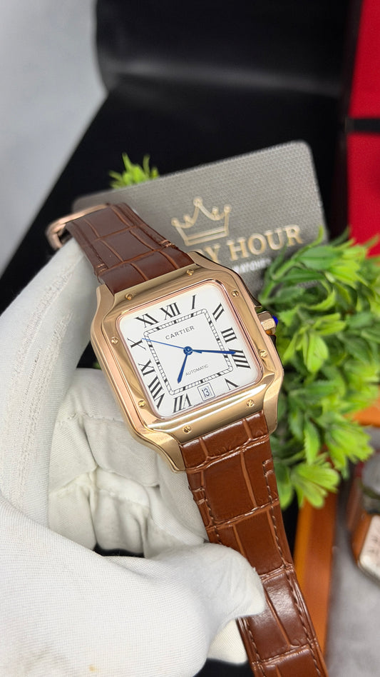 Rose Gold with White Dial🔥