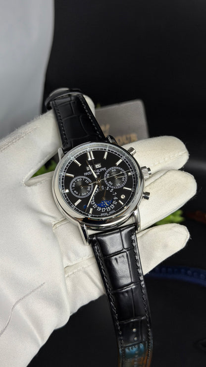 Silver with Black Dial🔥