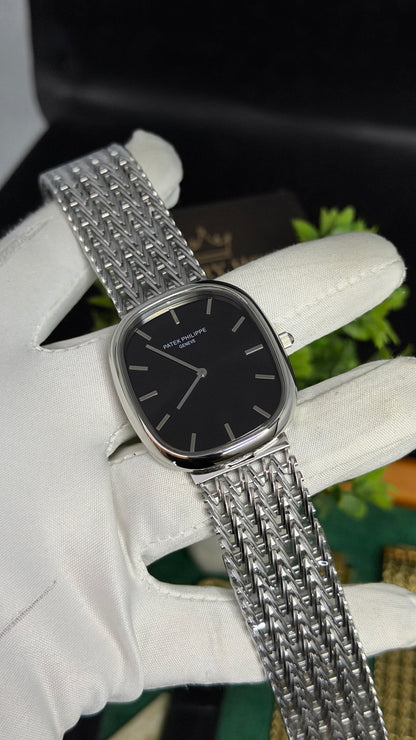 Silver with Black Dial (M NO:201)