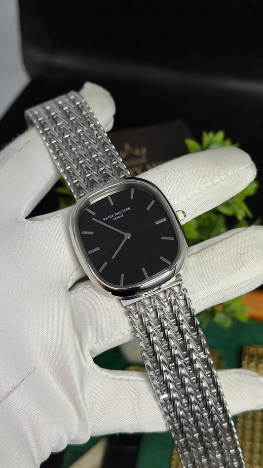 Silver with Black Dial (M NO:201)