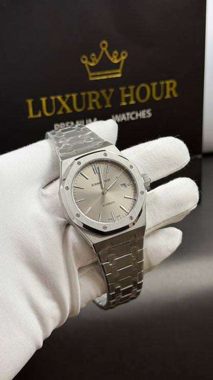 Silver with Grey Dial.