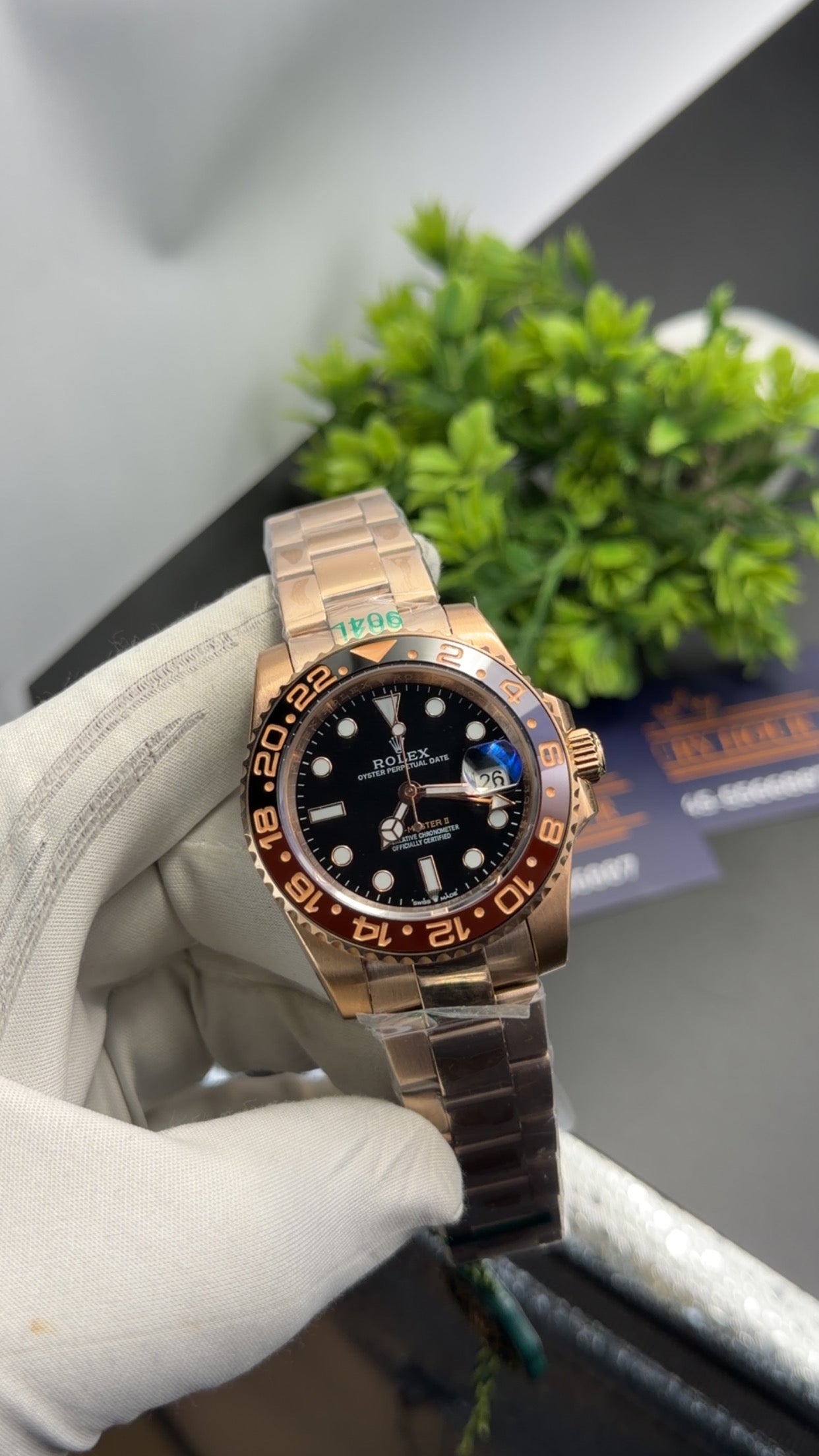 Rose Gold with Black dial🔥