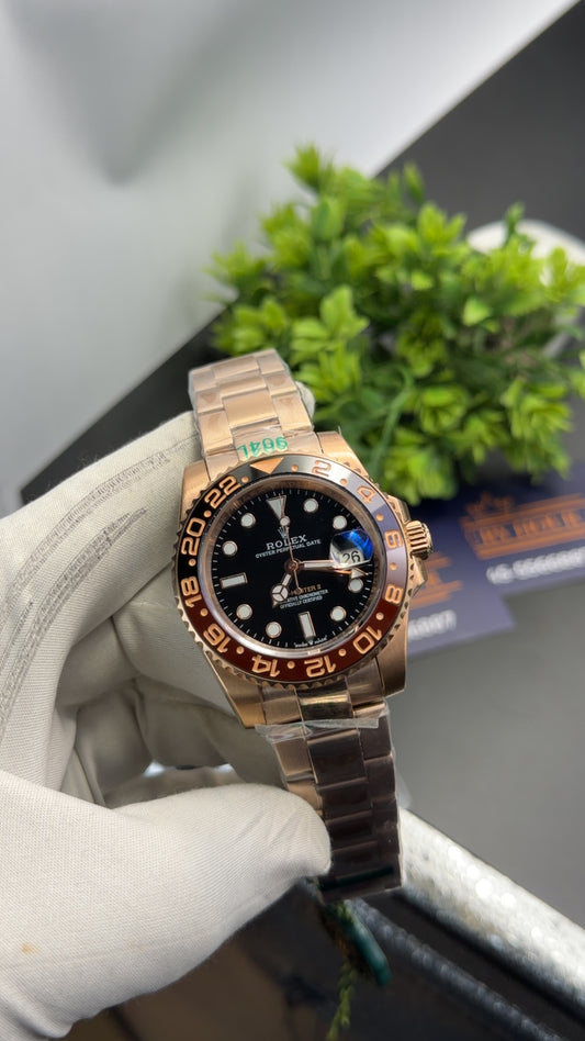 Rose Gold with Black dial🔥