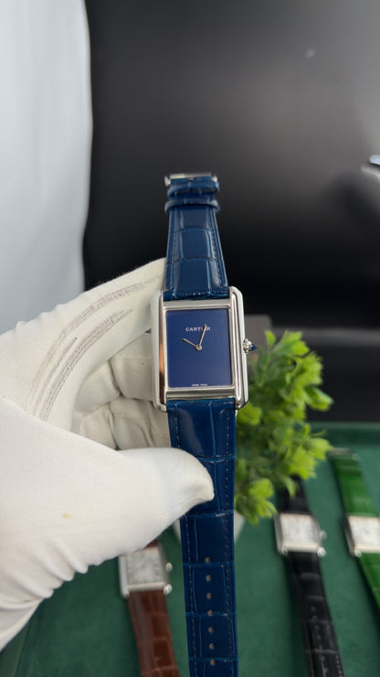 Silver with Blue Dial (M NO:183)