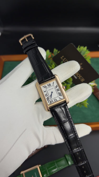 Rose Gold with White Dial (M No:183)