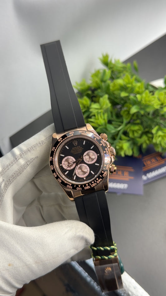 Rose Gold with black dial🔥