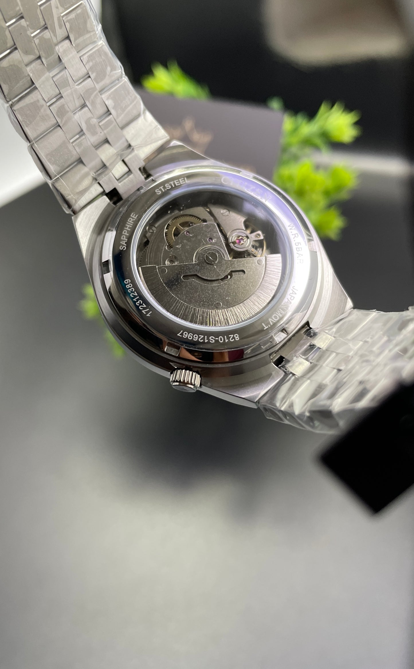 Silver with Black Dial🔥