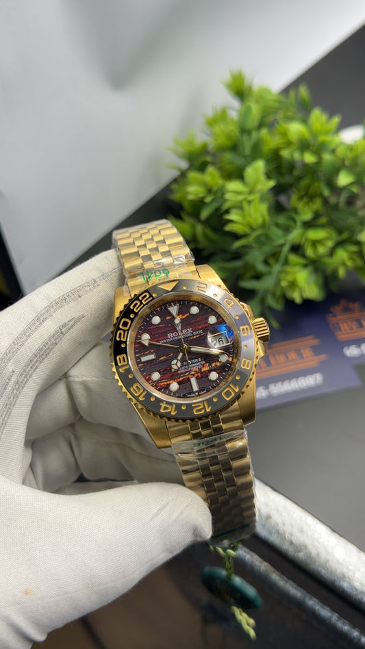 Yellow Gold with Tiger dial🔥