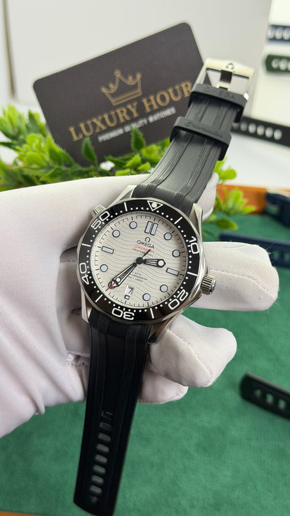 Silver with White Dial.