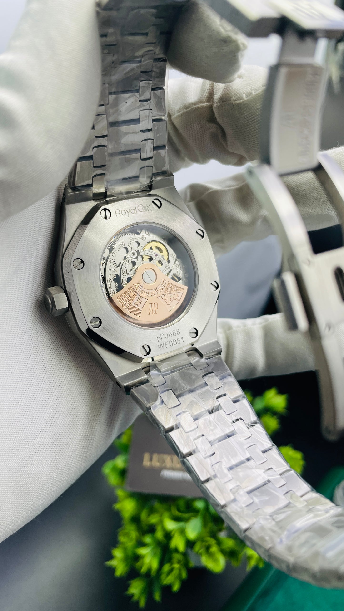 Silver with Black Dial🔥