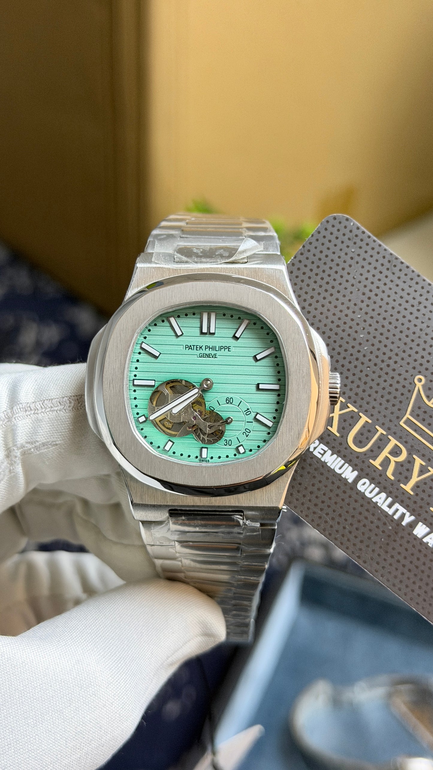 Silver with Tiffany Dial.