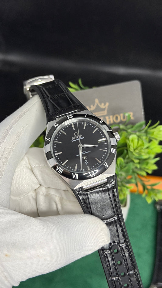 Silver with Black Dial (M NO:136)