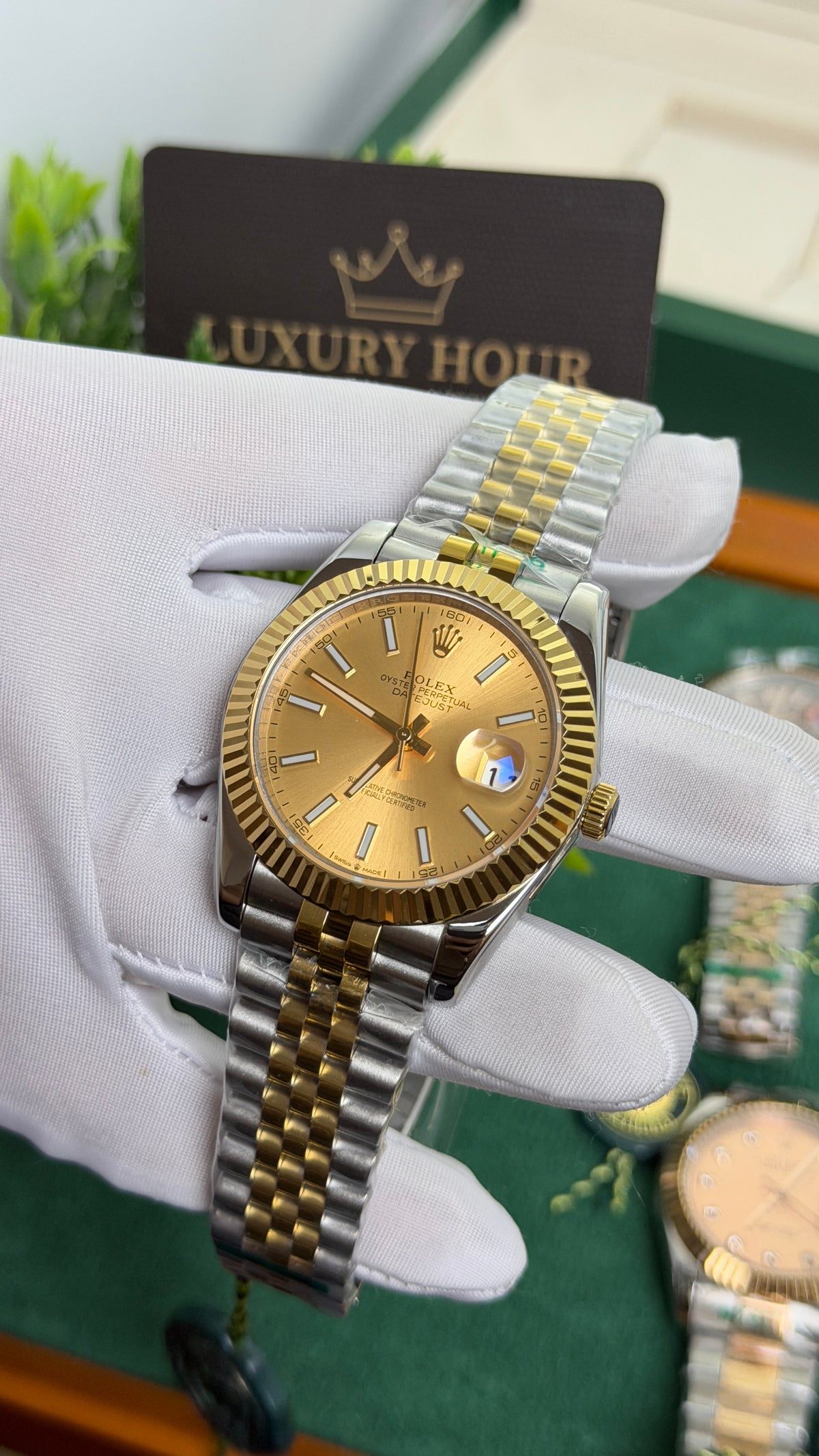 Yellow Gold Two Tone Beauty.