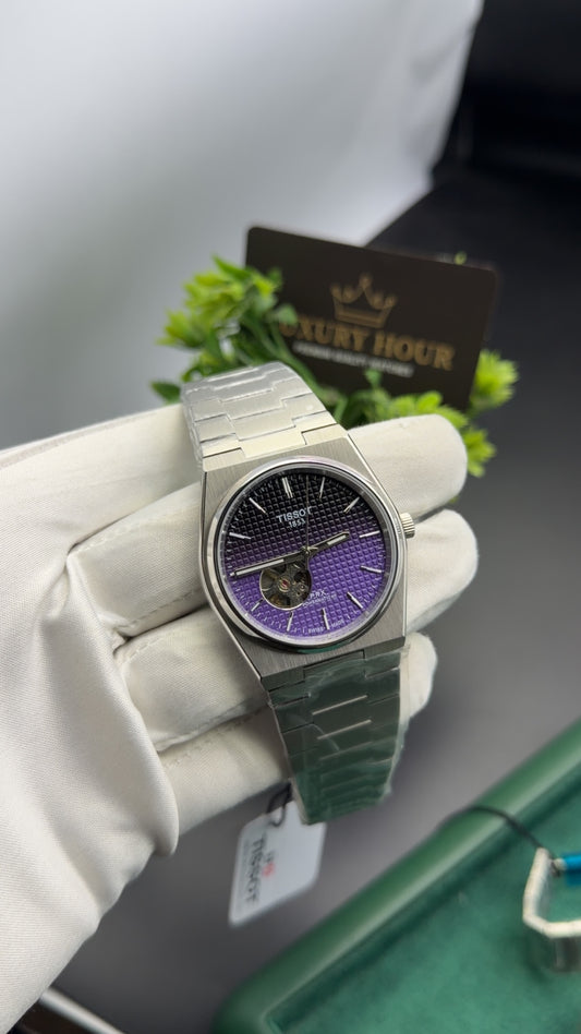 Silver with Purple Dial🔥