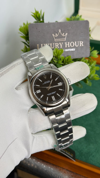 Silver with Black Dial🔥
