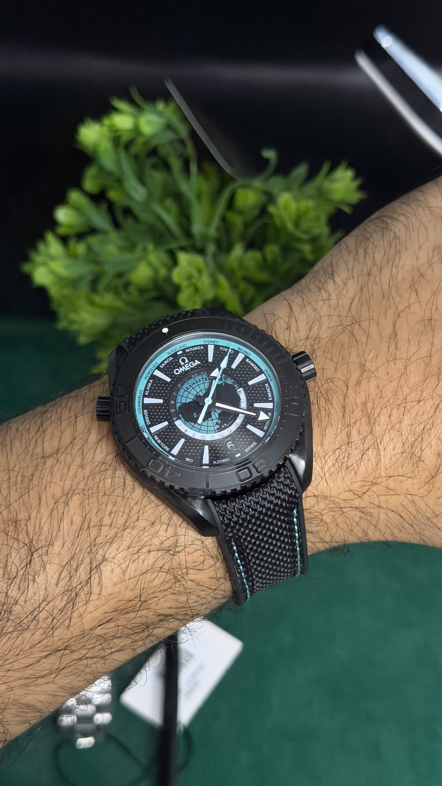 Black with Blue dial (M NO:136)