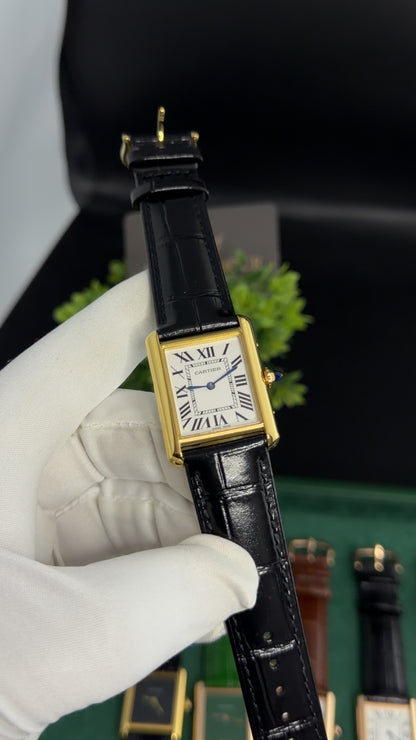 Yellow Gold with White Dial (M No:183)—36mm