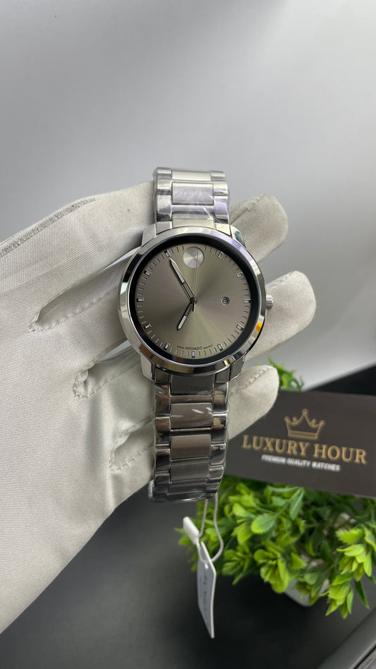 Silver with Light Grey Dial🔥
