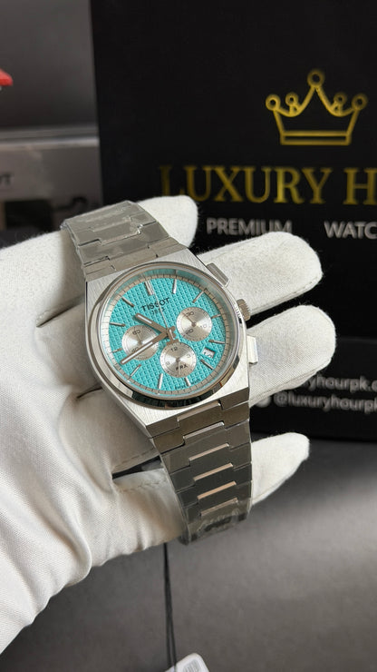 Silver with Tiffany Dial.