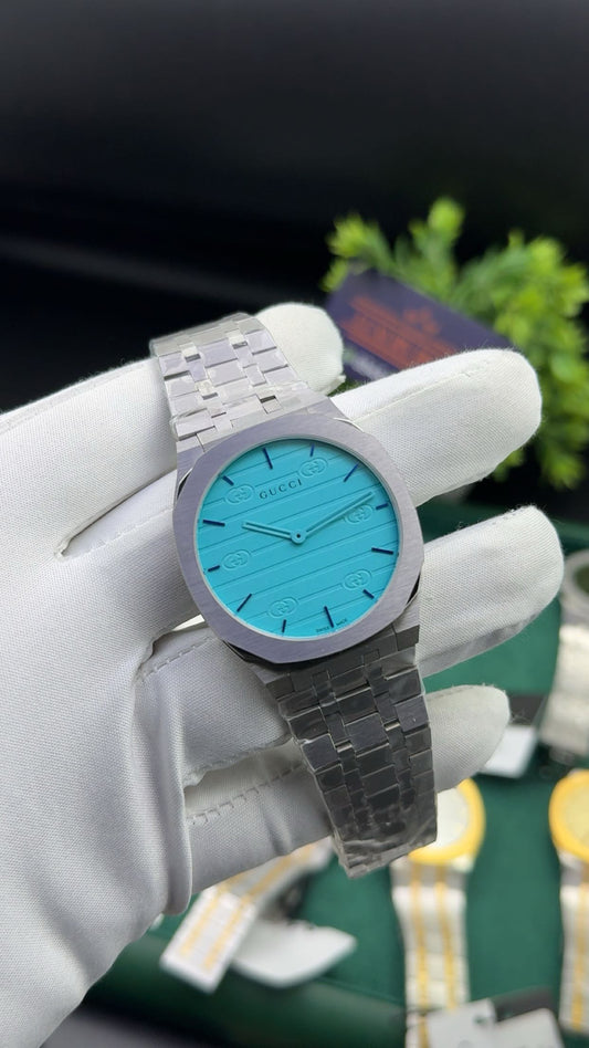 Silver with Tiffany dial