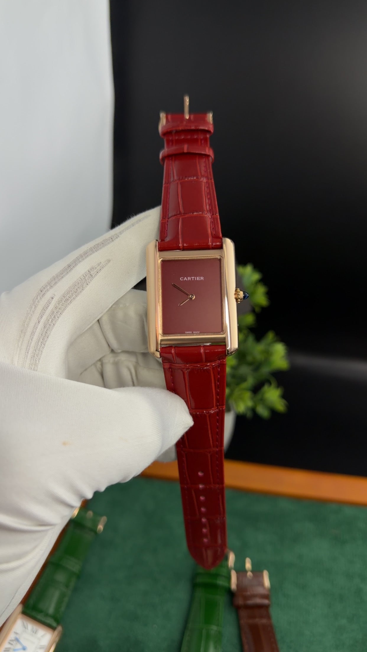 Rose Gold with Red Dial (M No:183)
