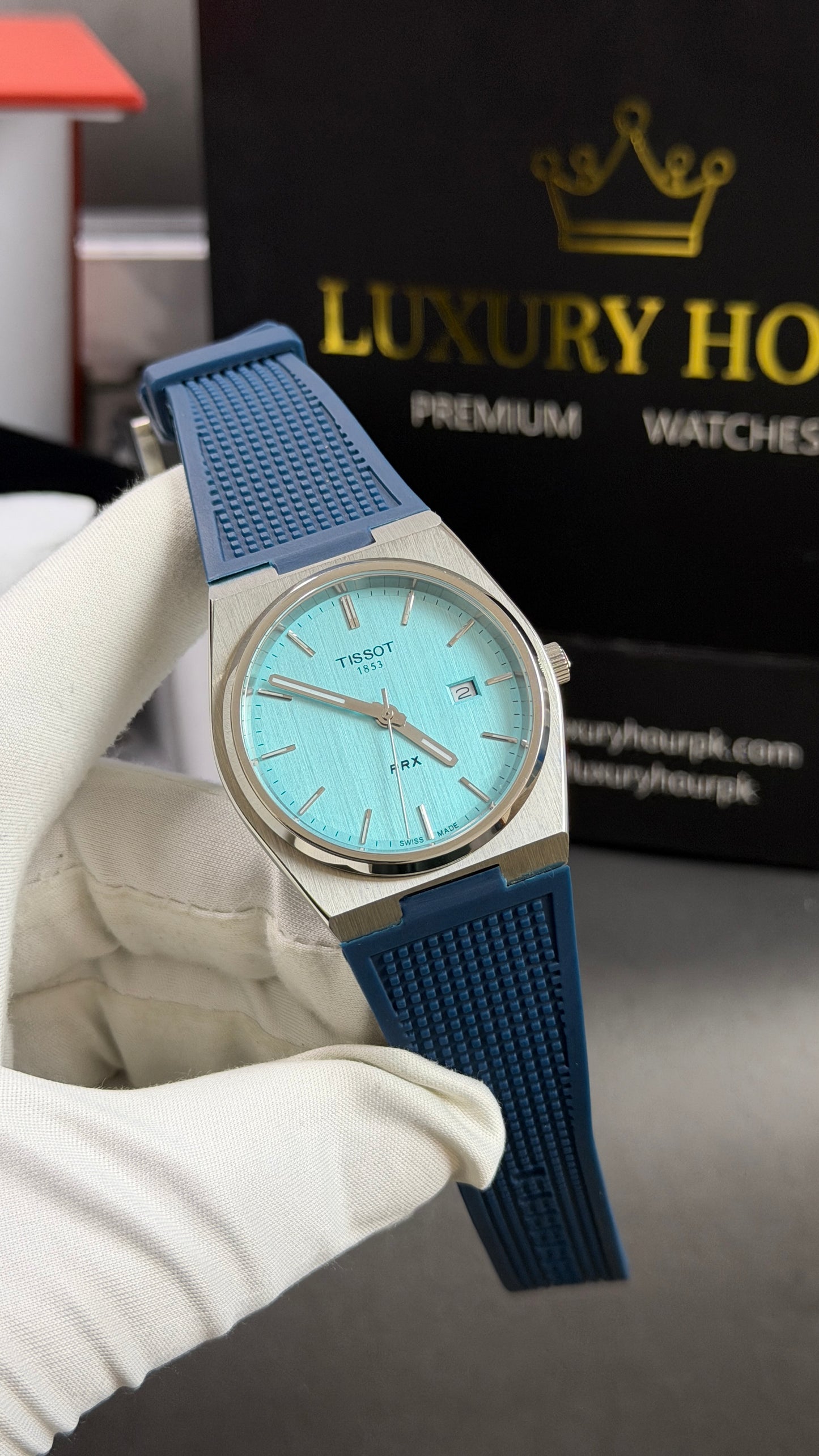 Silver with Tiffany Dial.