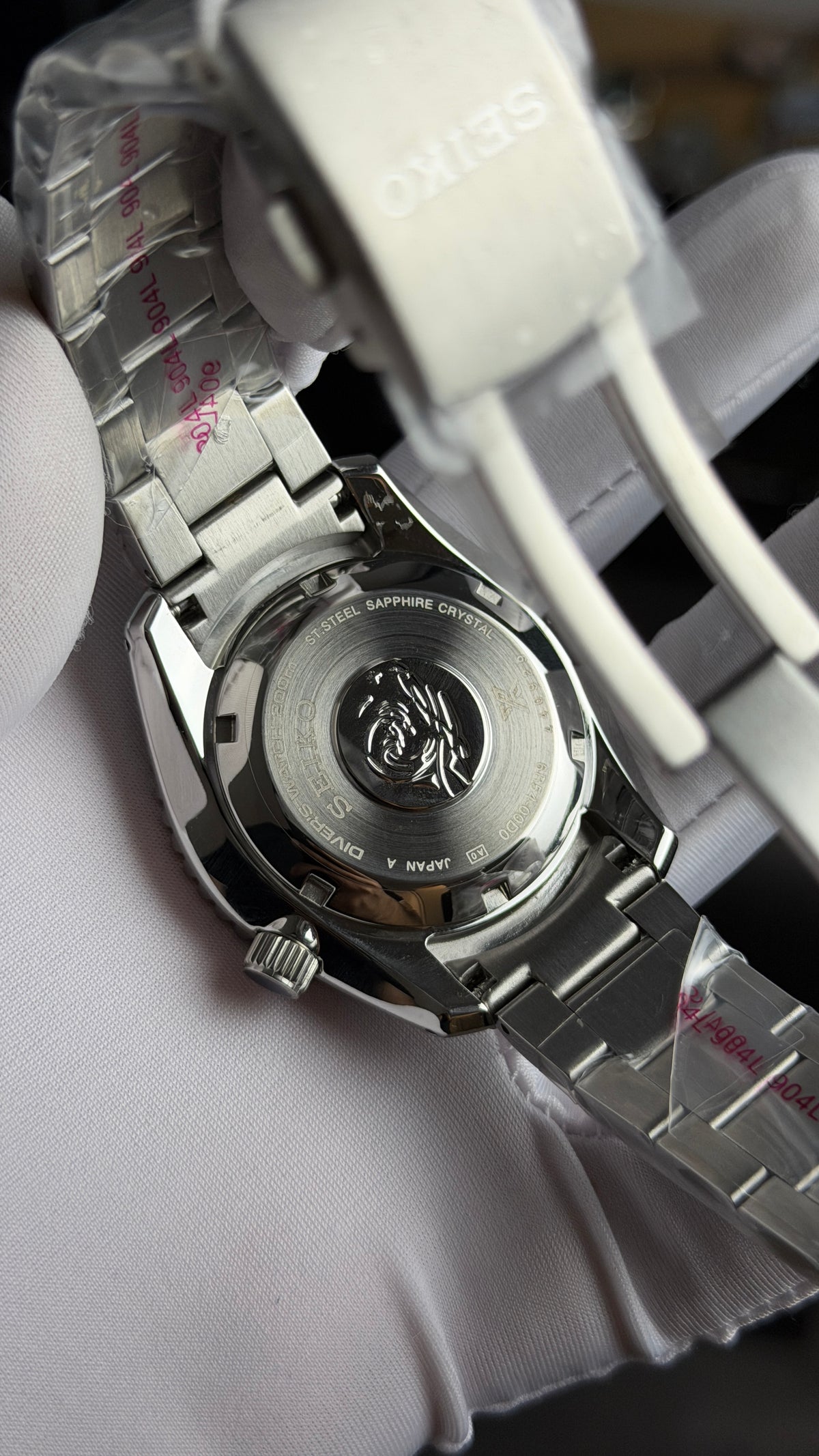 Silver with Yellow Dial.