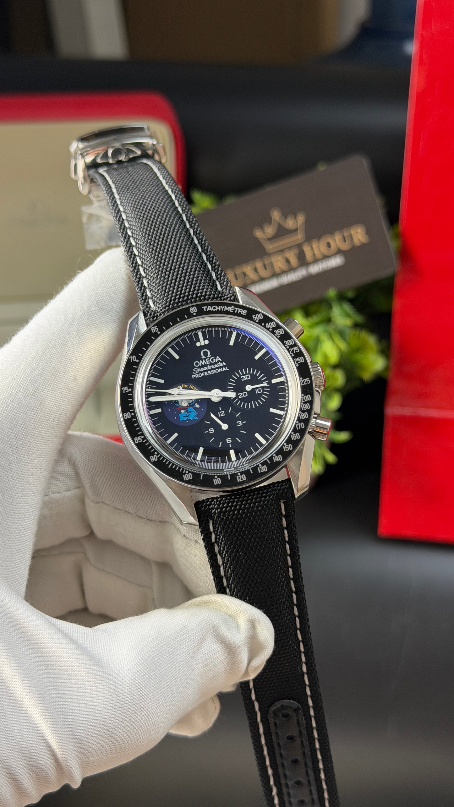 Silver with Dark Ocean Dial.