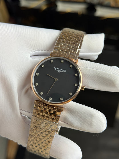 Rose Gold with Grey Dial.