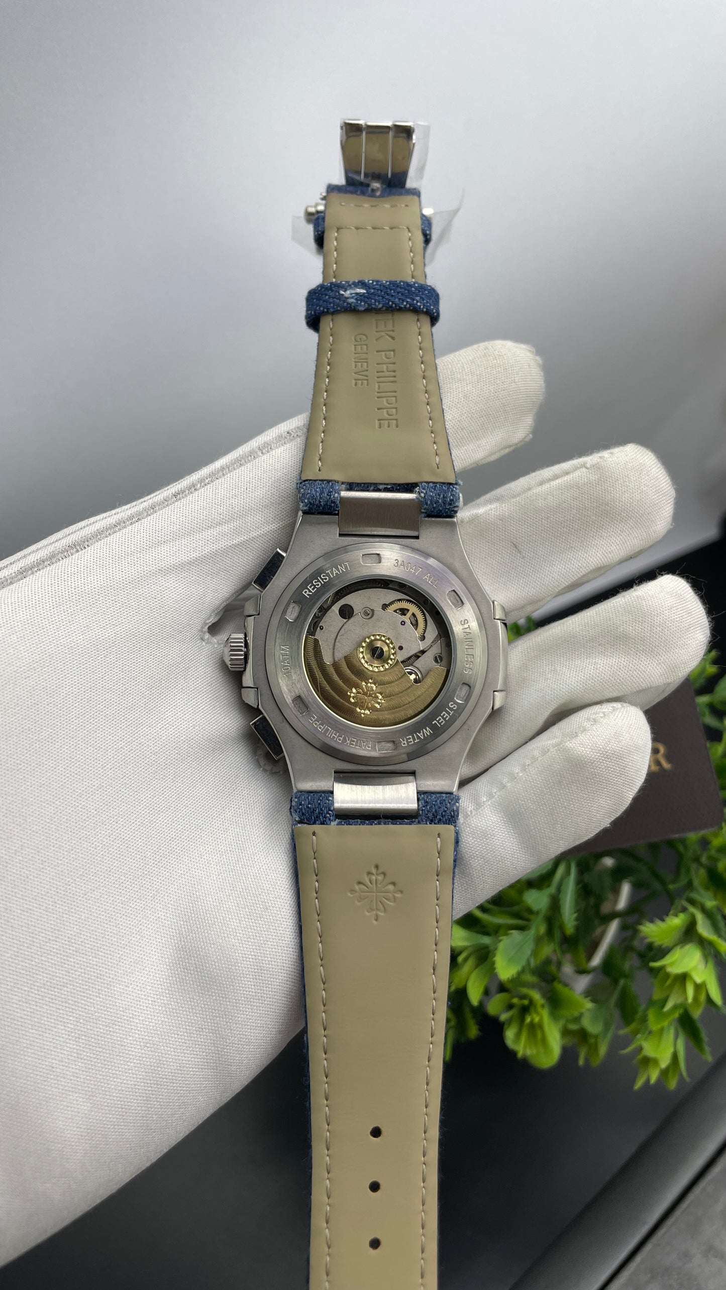 Silver with Blue Dial🔥