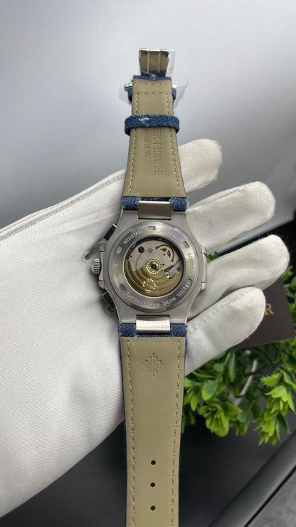 Silver with Blue Dial🔥