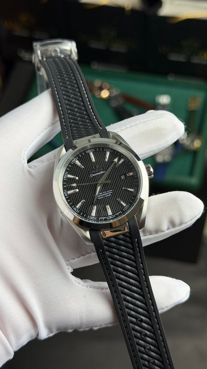 Silver with Black Dial.