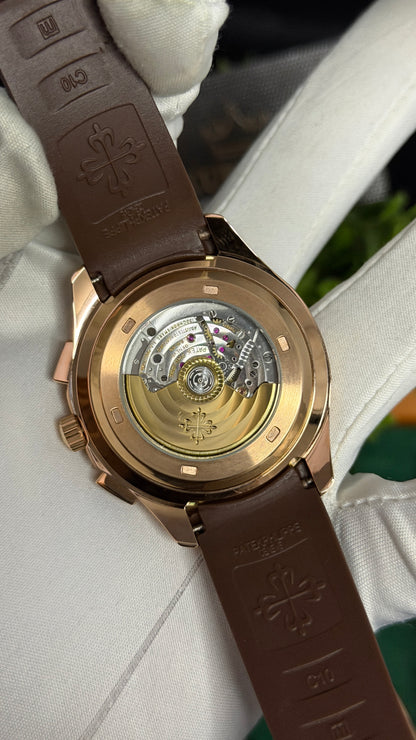 Rose Gold with Chocolate Dial