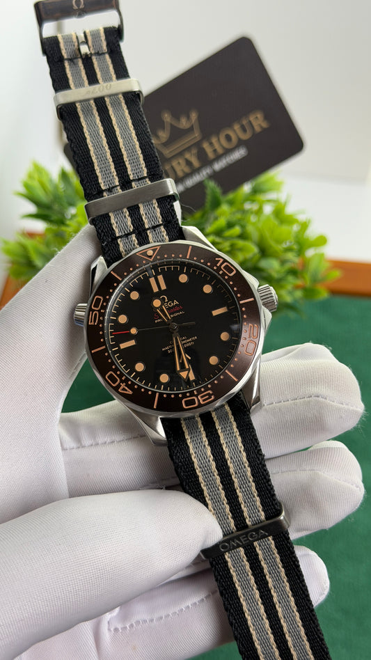 Silver with Black Dial.