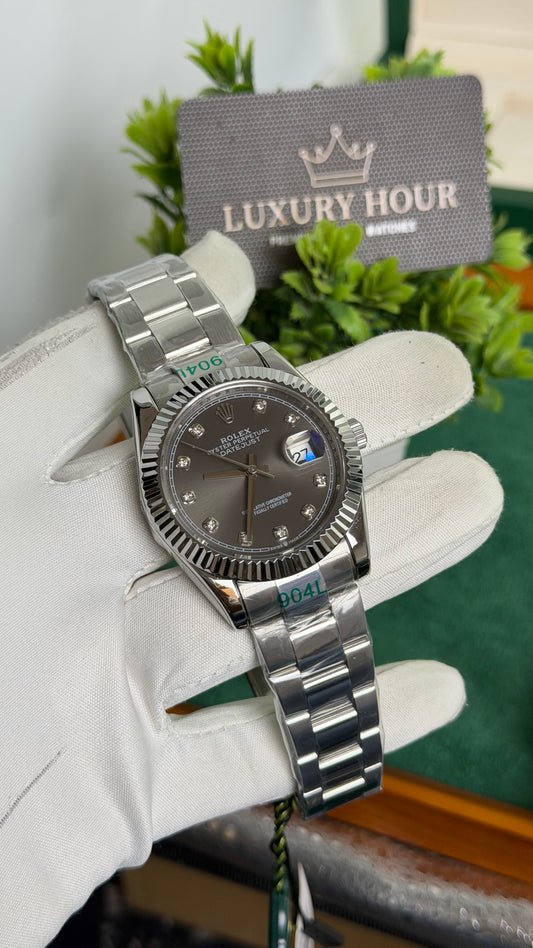Silver with Grey Dial🔥