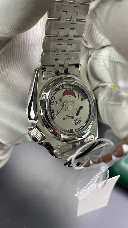 Silver with Maroon dial🔥