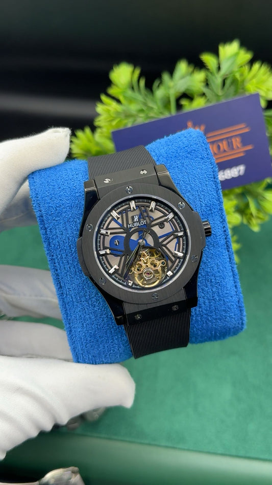 Black with black dial